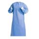 Disposable Non Woven Medical Products AAMI Surgical Gown With Knitted Cuff