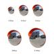 ABS Base PC Outdoor Road Safety Convex Accent Mirror , Convex Mirror 800mm