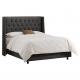 hotel chesterfield high back designer french style antique king upholstered bed beds headboard linen velvet fabric