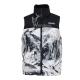 Waterproof Sleeveless Mens Padding Vest Contrast Color 100% Polyester