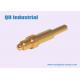 Shenzhen Factory QH Industoial OEM ODM Hot Sale Copper Brass C3604 Gold Plating 3uin 4uin 5uin Spring Loaded Pogo Pin