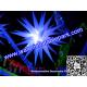 Suspended Romantic Background Stage Decoration Inflatable LED Lighting Star