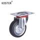 90mm/103mm/128mm/155mm Ball Bearing Rubber Furniture Trolley Caster for Industrial
