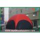 Go Outdoors Air Tent 3 M Red Hexagon Large Outdoor Inflatable Tent PVC For Vocation