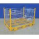 Heavy Duty 	Collapsible Wire Container For Warehouse Material Handling