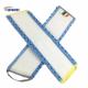 14x52x46cm Wet Cleaning Mop Blue Zigzag Trapezoidal Industrial Floor Pad