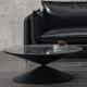 Modern Minimalist Rock Top Coffee Table 34cm High Graphic Design