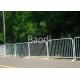 Portable White Temporary Mesh Fence Spray Paint Oxidation / Weather Resistant