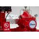135PSI High Pressure Fire Fighting Pumps For Highway / Petrochemical Fields