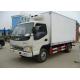 4x2 3 Tons Freezer Box Truck , Refrigerated Delivery Truck With Thermo King Unit