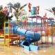 Small Size Children Outdoor Water Playground With Fiberglass Water Slide