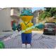 Durable Advertising Inflatables , 0.4mm PVC Tarpaulin Inflatable Frog