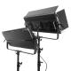200W High Power 3200K-5600K Adjustable Color Temperature LED Camera Video Soft Panel Light for Studio Shooting
