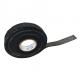Black Automotive Fleece Wiring Tape 0.7mm Thickness Water Resistant