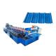 High Power Roof Tile Roll Forming Machine Hydraulic Pressure 10-12MPa With Gear Box Drive