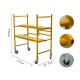 6' Multifunctional Mobile Scaffolding Rolling Steel Multi Function Tower 6ft Scaffold