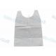 Customized Disposable Dental Bibs / Apron White Color Easy To Wear