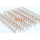 Bronzing 320 Sheets Of 38 Mm Rose Wire O Bindings For Notebook Calendar