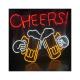 Marquee Letters Good Vibes Open Led Neon Sign Lights With Customized Color