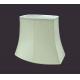 E27 Victoria Lamp Shade Square Cut Corner Bell Shaped With Ribbons and plastic reducer