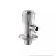 Stainless steel toilet bath fittings 1/2 wall mounted hand controlled bathroom water stop black kitchen corner valve