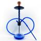 Cylindrical Aluminum Hookah Round Base Portable Mini Hookah