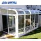Heat Insulating Front Free Standing Conservatory Prefab Sunroom Addition