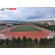 Soundproof Anti UV Synthetic Jogging Track Rubber Flooring Running Track