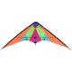 Easy Assembled Delta Stunt Kite With Rainbow Pattern Customized Color