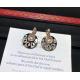 Exquisite 18K Gold Diamond Earrings Customizable For Wedding / Engagement