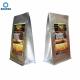 FDA Bronzing Black Stand Up Valve Coffee Bean Packaging Bags