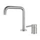 Countertop Basin Bathroom Faucet Tap Stainless SUS304 Kitchen Faucet Hot And Cold