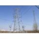 Power Distribution Angle Steel Tower High Tensile Steel Electrical Tower Pylon