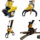 Wood Cutter Excavator Accessories Grapple Saw For Lumbering