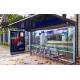 China Hot 55 Inch Outdoor Digital Ads Signage 2500nits Brightness A For Bus Shelter