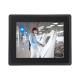 Front IP65 Waterproof Embedded Touch Panel PC Window10 Pro With 128GB SSD
