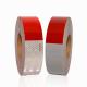 White Red Safety Conspicuity Vehicle Truck Prismatic DOT Reflective Tape