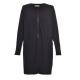 Viscose Plus Size Long Sleeve Dresses With Zipper And Pockets In Front