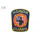 Custom Clothing Accessory Police Badge Embroidery Design For Honor Guard