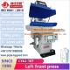 Jacket blazer pressing ironing machine vertical press left front touch screen PLC