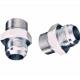Silver Jic Bsp Straight Union Tube Fittings for Male Hydraulic Compression Connections