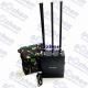 GPS WIFI Cell Phone Signal Backpack Jammer 200 Meters 8 Bands Military High Power