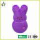 BSCI Factory Made Indestructible Interactive Pet Toy 4 6 12'' Purple Yellow