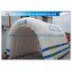 Customizable White Inflatable Portable Spray Booth Tent Quadruple Sewing With Printing