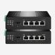 Din Rail 100mbps Poe Switch With 1 SFP Fiber Port And 4 100M PoE Ports
