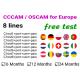 Free Test Europe CCCam Cline 8 Lines For GTMEDIA Freesat Linux Decoder