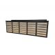 96 Tool Cabinet on Wheels Garage Workshop Storage with Spare Tools Parts Box and Wheels