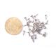 High Precision Screw TIN Coating fastener Micro Screw Pan Head Cross Recessed Sharp Tailed Micro Screw for Glasses