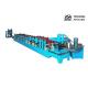 Metal Steel C Purlin Roll Forming Machine 1.5 - 3mm Thickness With 80mm Roller Diameter