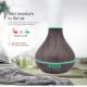 Mini Aroma Essential Oil Diffuser, Wood Grain Cool Mist Humidifier for Office Home Study Yoga Spa GK-YX-100